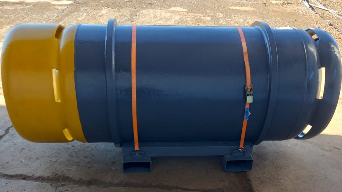 Technical grade sulphur dioxide pressure drum for industrial use
